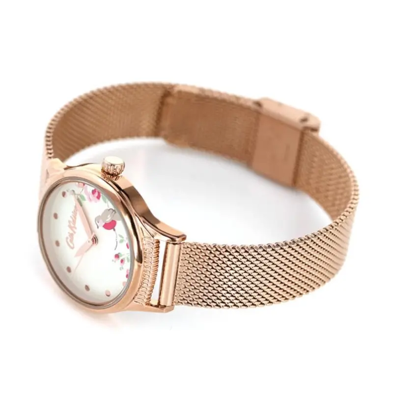 Cath Kidston Little Bird Rose Gold Mesh Alloy Ckl091rgm Women's Watch 2