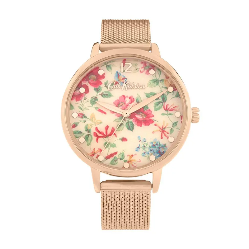 Cath Kidston Pembroke Rose Gold Mesh Ckl085rgm Women's Watch 1