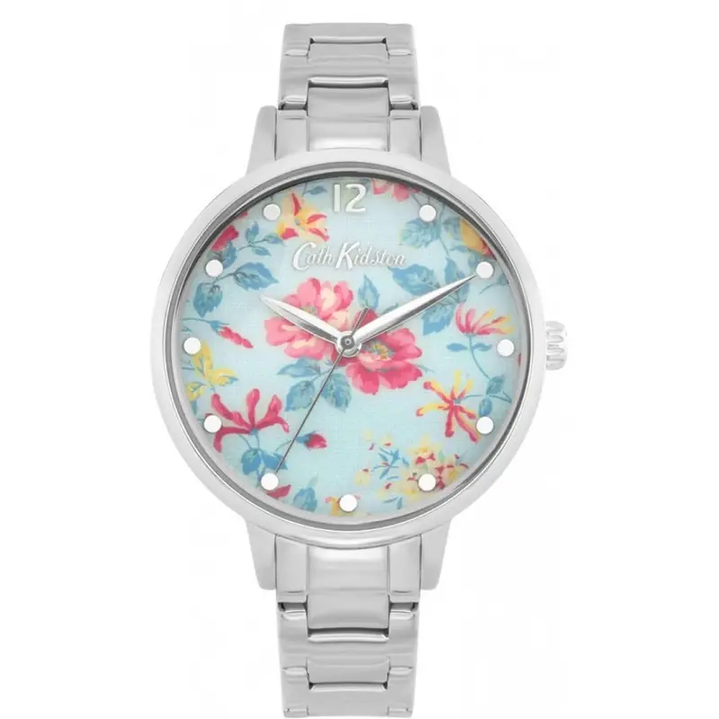 Cath Kidston Pembroke Rose Silver Bracelet Ckl084sm Women's Watch 1