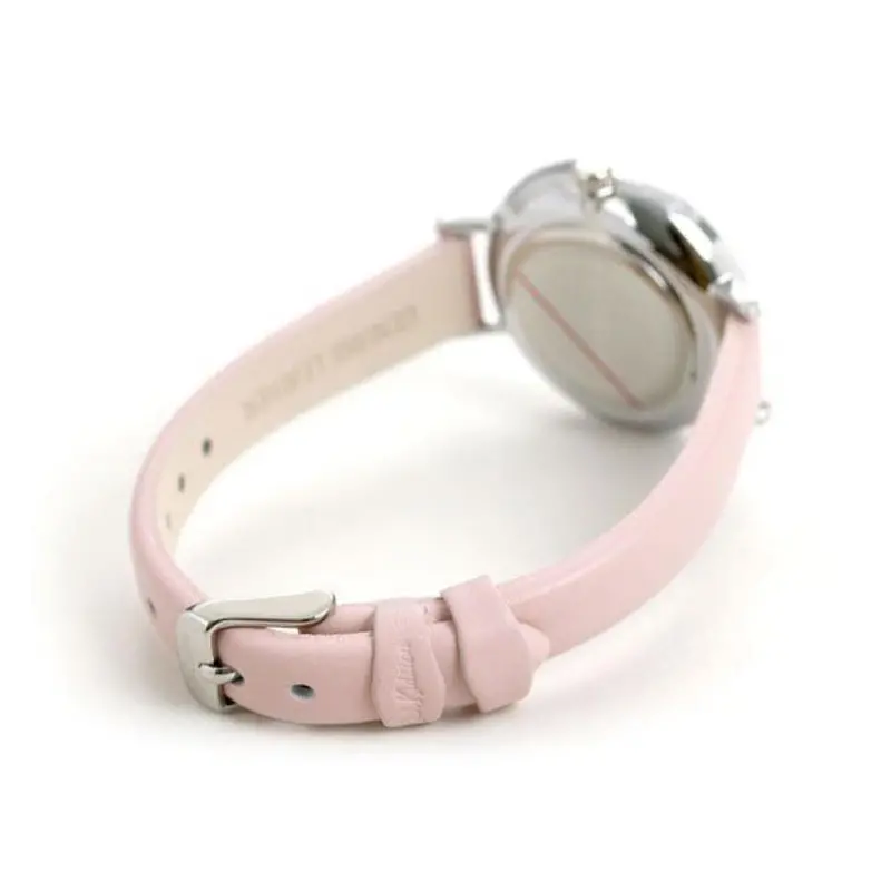Cath Kidston Somerset Rose Pink Leather Strap Alloy Ckl087p Women's Watch 2