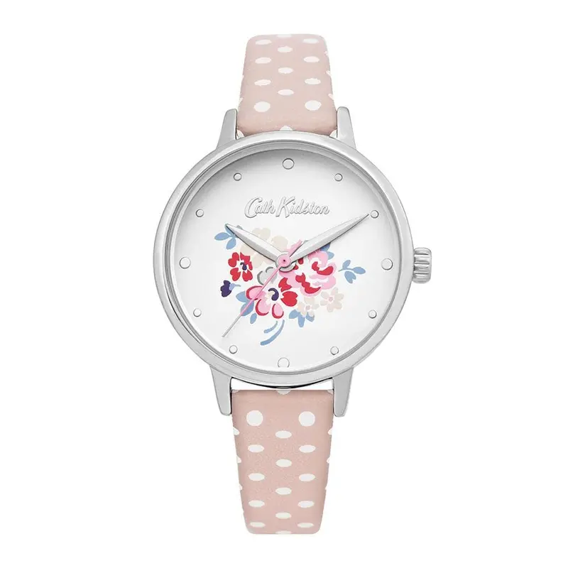 Cath Kidston White Floral Alloy Ckl070p Women's Watch 1