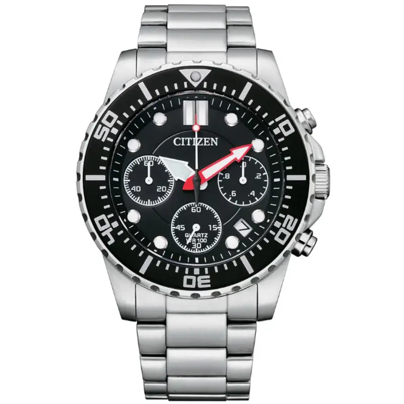 Citizen Ai5000-84E Black Dial Stainless Steel Men Watch 1