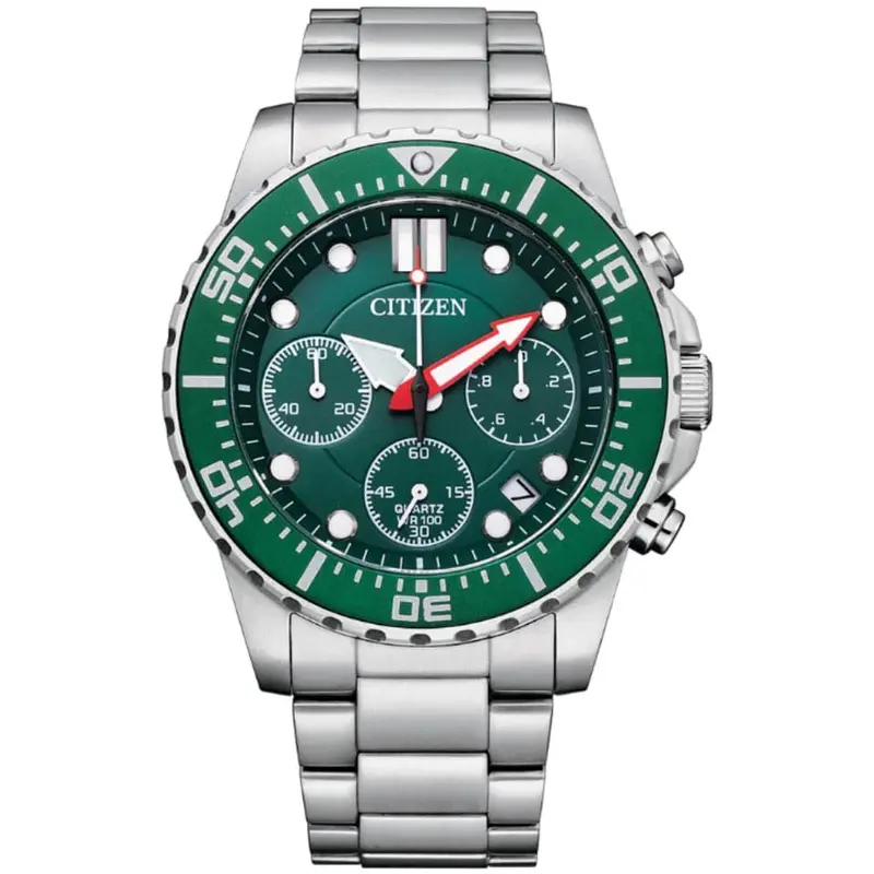 Citizen Ai5009-80X Green Dial Stainless Steel Men Watch 1