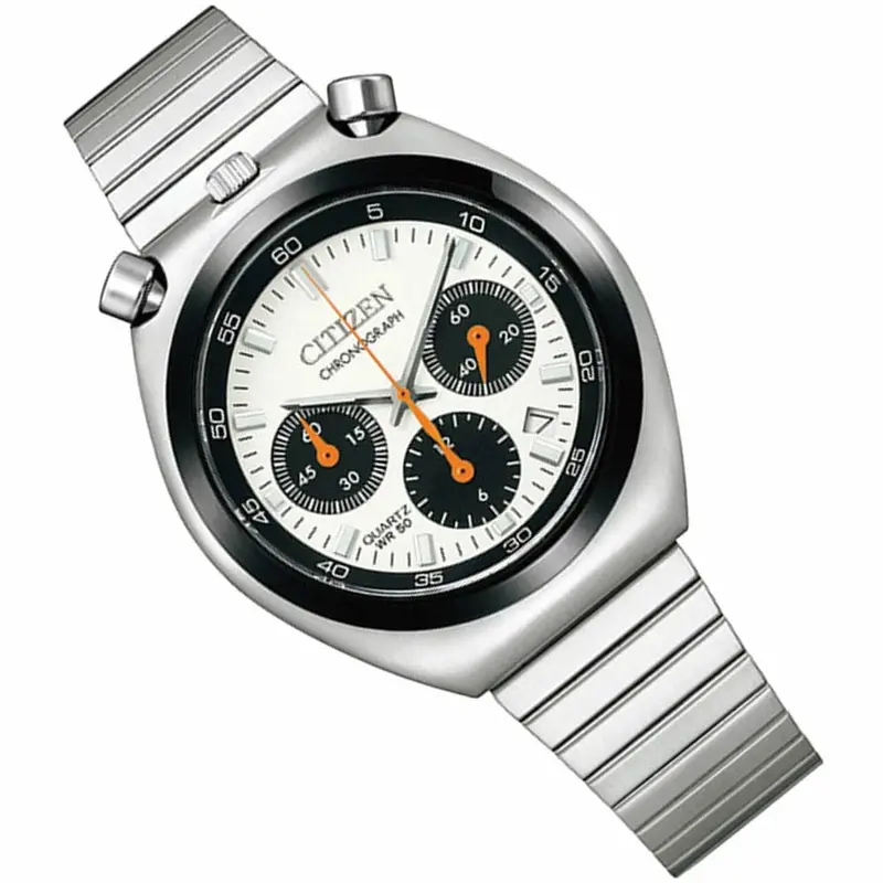 Citizen An3660-81A Chronograph Silver Stainless Steel Men Watch 2