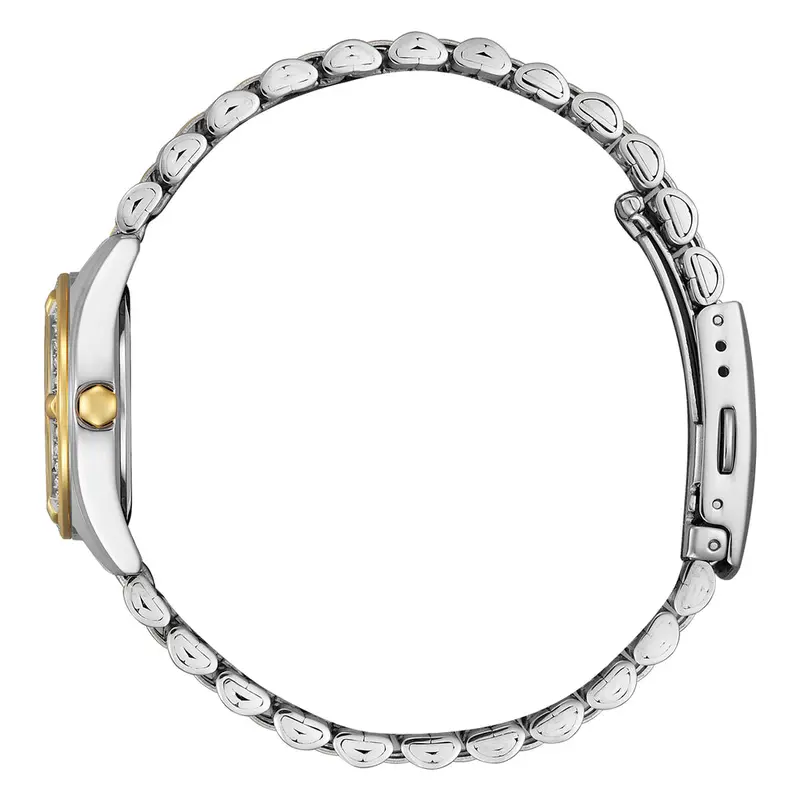 Citizen Analog Two-Tone Stainless Steel Strap Women Watch Eu6066-59A 2