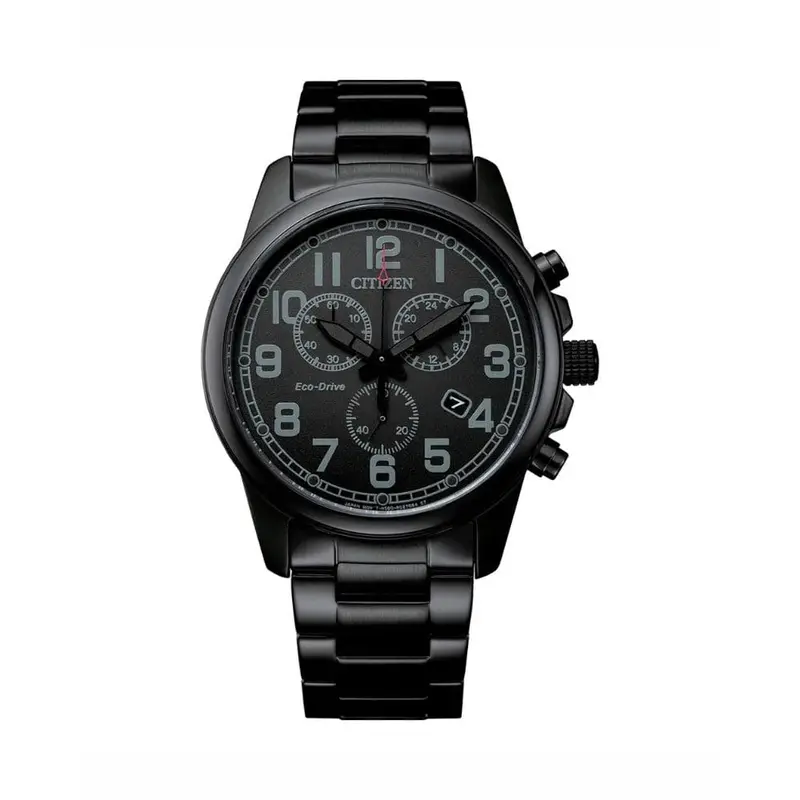 Citizen At0205-52E Black Stainless Steel Men's Watch 1