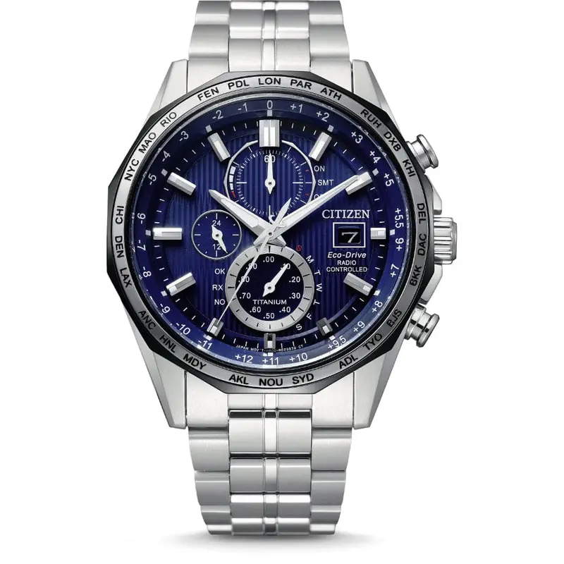 Citizen At8218-81L Silver Stainless Steel Men Watch 1
