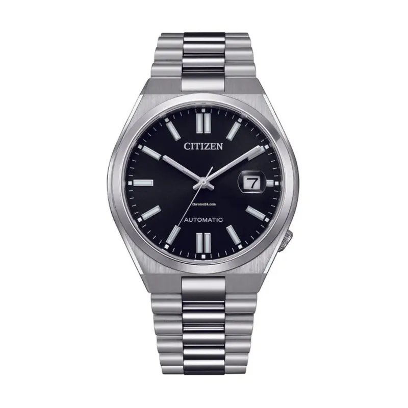 Citizen Automatic Black Dial Stainless Steel Men's Watch Nj0150-81E 1