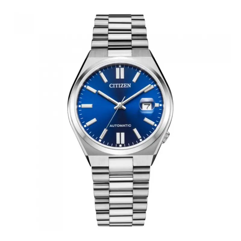 Citizen Automatic Blue Dial Stainless Steel Men's Watch Nj0150-81L 1