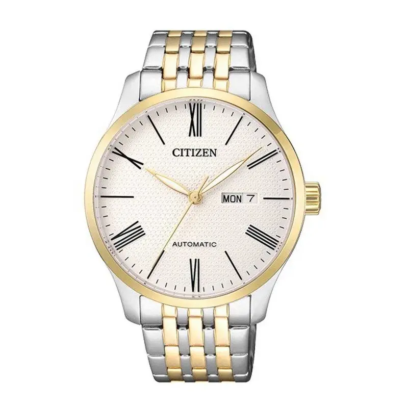 Citizen Automatic Two-Tone Stainless Steel Watch Nh8354-58Ab 1