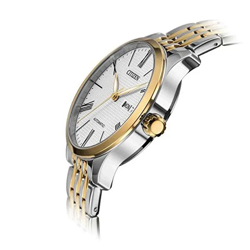 Citizen Automatic Two-Tone Stainless Steel Watch Nh8354-58Ab 2