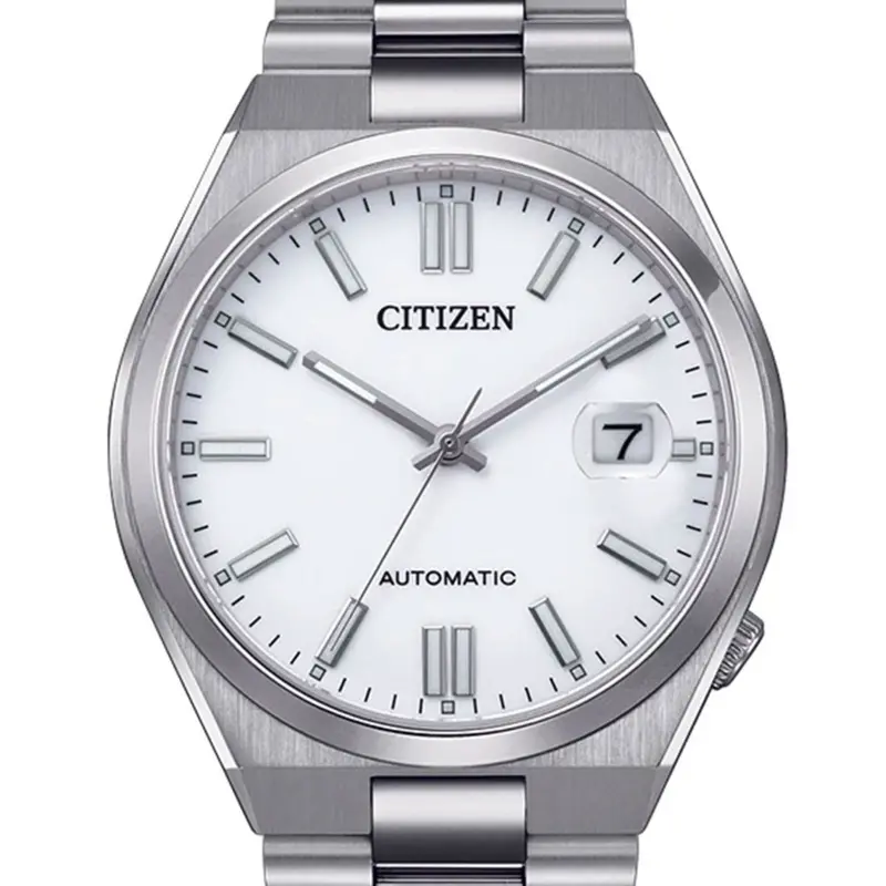 Citizen Automatic White Dial Stainless Steel Men's Watch Nj0150-81A 2