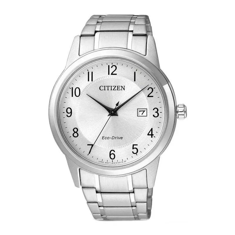 Citizen Aw1231-58B Eco-Drive Silver Stainless Steel Men's Watch 1