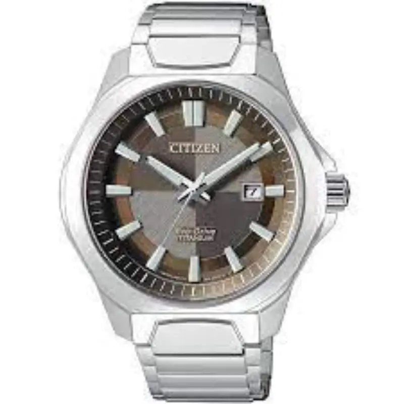 Citizen Aw1540-53W Eco-Drive Silver Titanium Men's Watch 1