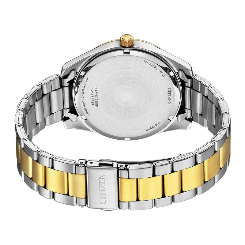 Citizen Bi1036-57A Silver & Gold Two-Toned Steel Watch 2