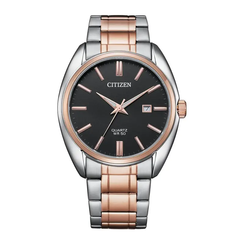Citizen Bi5104-57E Quartz Silver And Rose Gold Stainless Steel Women Watch 1