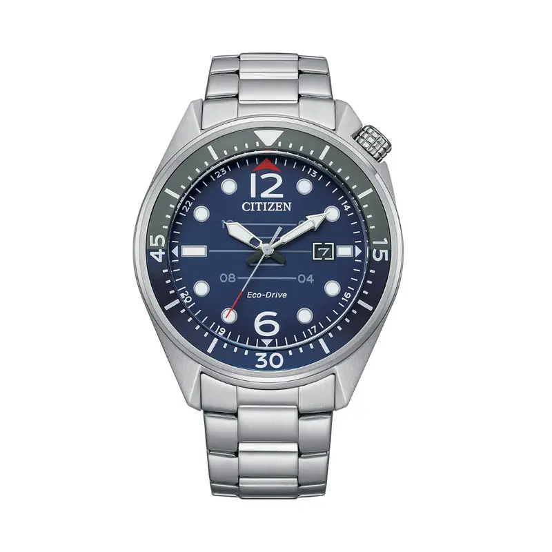 Citizen Blue Dial Stainless Steel Strap Men Watch Aw1716-83L 1