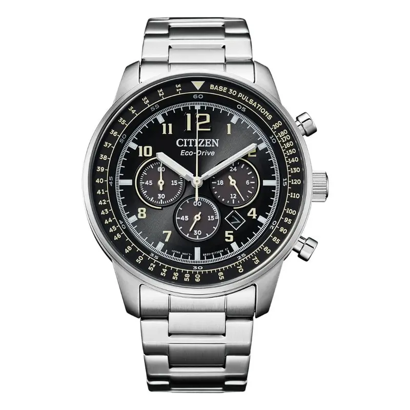 Citizen Ca4500-83E Eco-Drive Chronograph Stainless Steel Men's Watch 1
