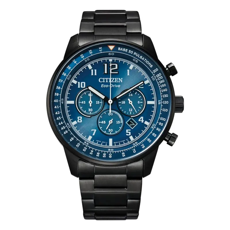 Citizen Ca4505-80L Eco-Drive Black Stainless Steel Men's Watch 1