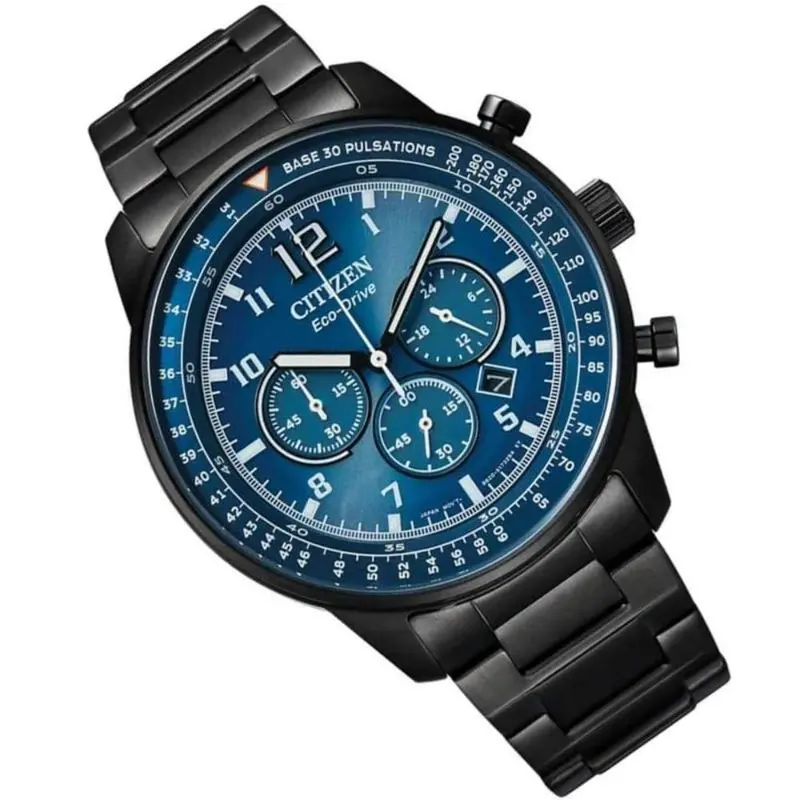 Citizen Ca4505-80L Eco-Drive Black Stainless Steel Men's Watch 2
