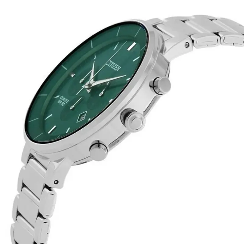 Citizen Chronograph Stainless Steel Strap Men Watch An8220-52X 2