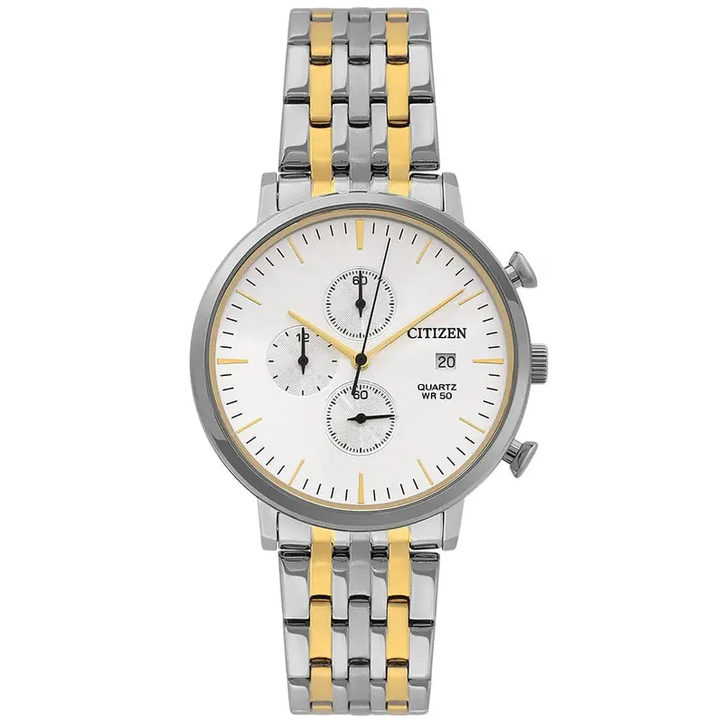 Citizen Chronograph Two-Tone Stainless Steel Strap Men Watch An3614-54A 1