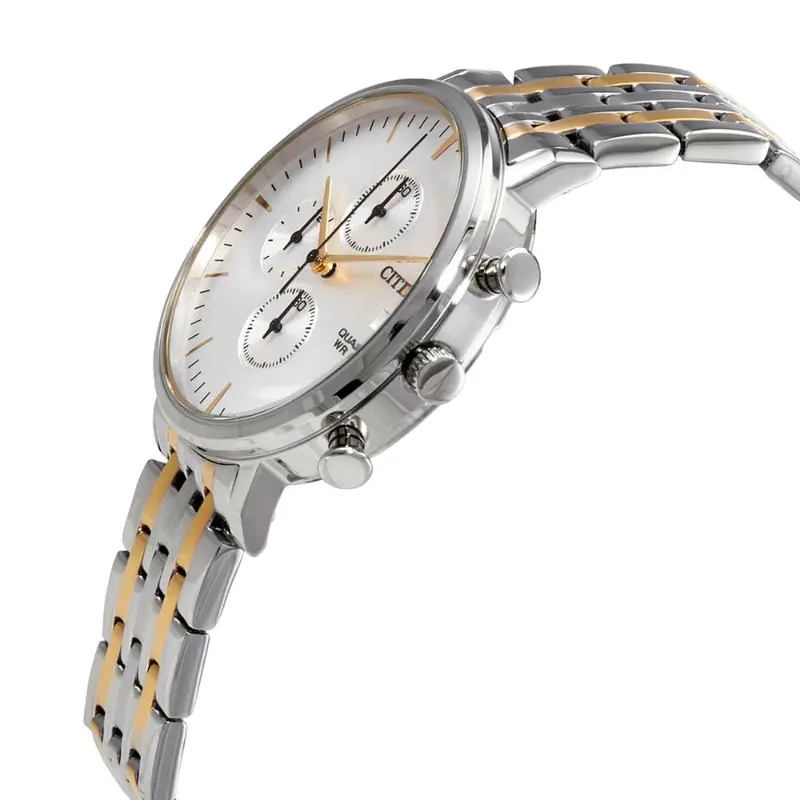 Citizen Chronograph Two-Tone Stainless Steel Strap Men Watch An3614-54A 2