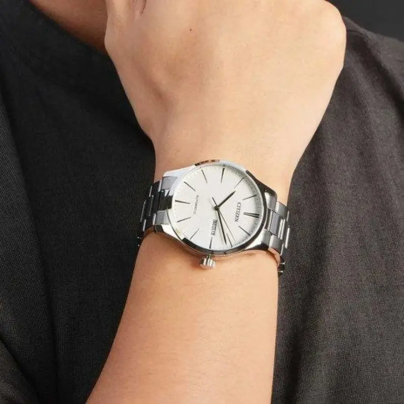 Citizen Classic Automatic White Dial With Steel Bracelet Women's Watch Nh8350-83Ab 2