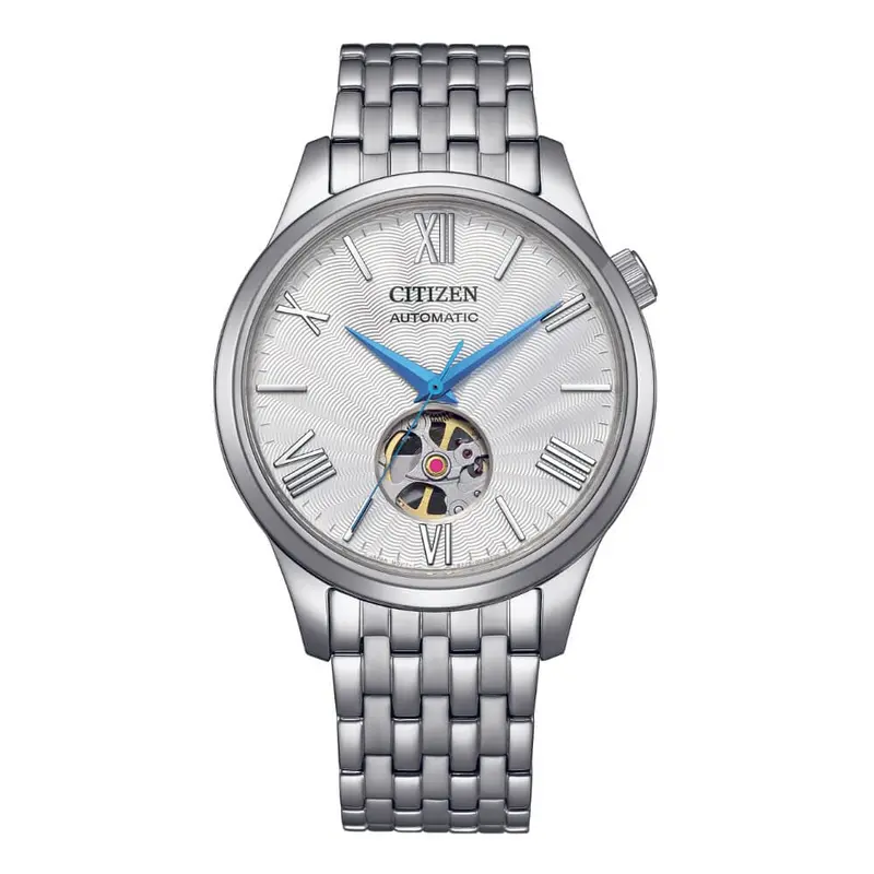 Citizen Classic Open Heart Automatic Silver Dial Men's Watch Nh9130-84A 1