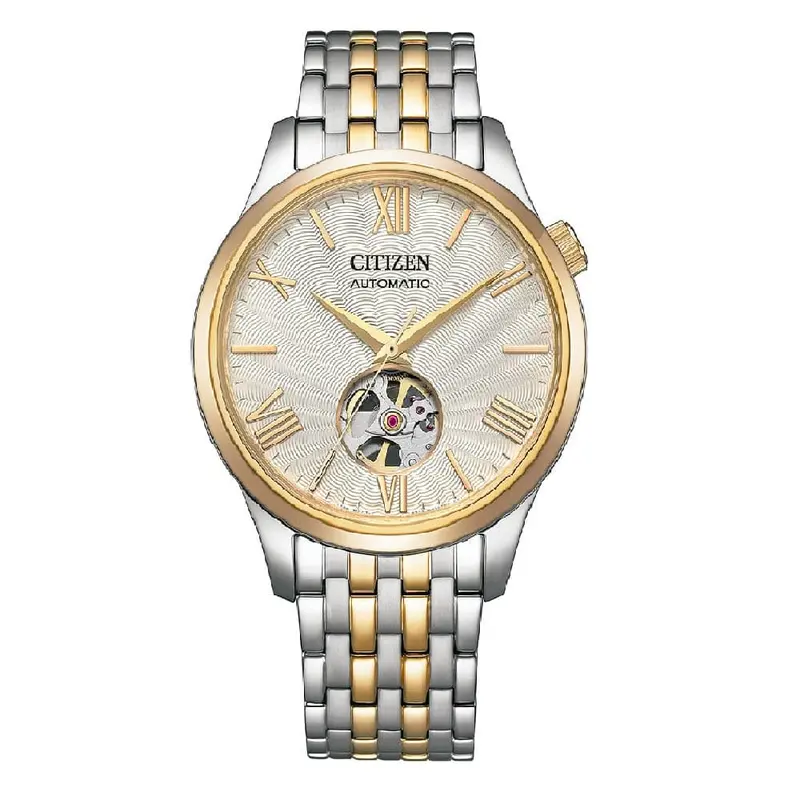 Citizen Classic Open Heart Automatic Silver Dial Men's Watch Nh9136-88A 1