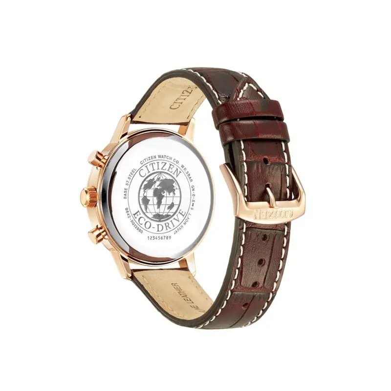 Citizen Classic White Dial Eco-Drive Men's Watch Ca7063-12A 2