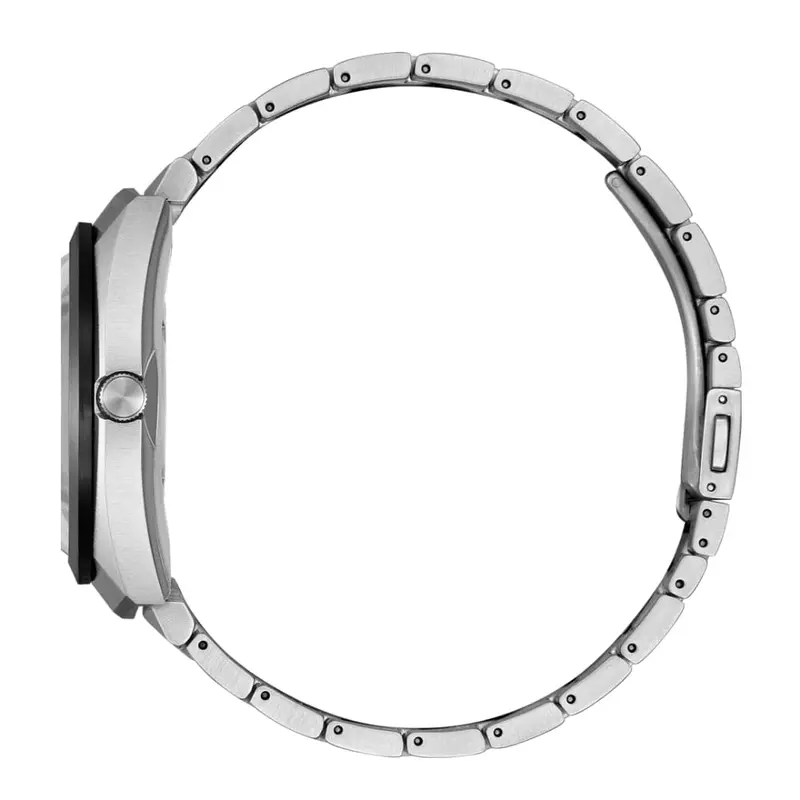 Citizen Eco-Drive Black Dial Silver Stainless Steel Strap Men Watch Bn1014-55E 2