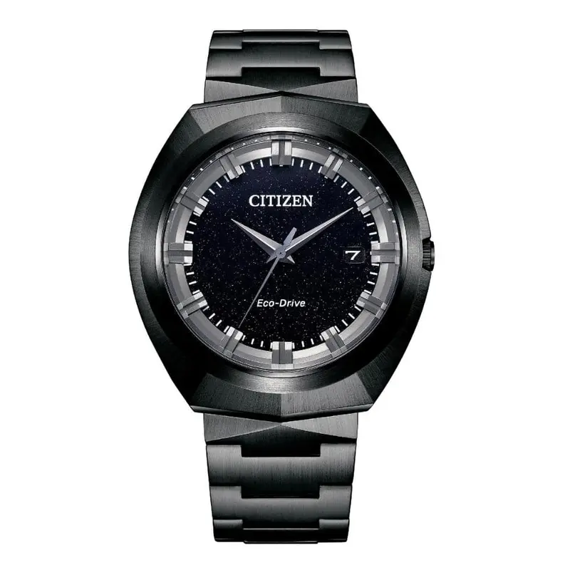 Citizen Eco-Drive Black Dial Stainless Steel Strap Men Watch Bn1015-52E 1