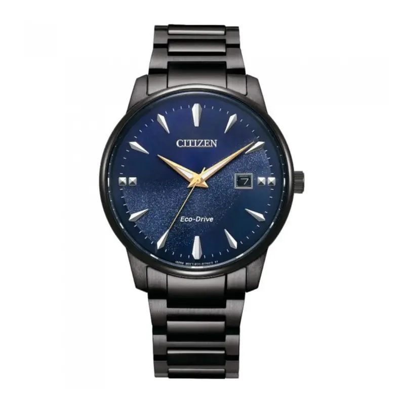 Citizen Eco-Drive Bm7528-86L Black Stainless Steel Men's Watch 1