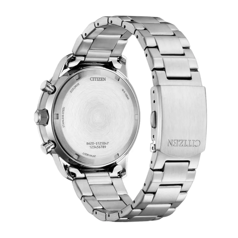 Citizen Eco-Drive Chronograph Beginning Blue Stainless Steel Ca4500-83M 2