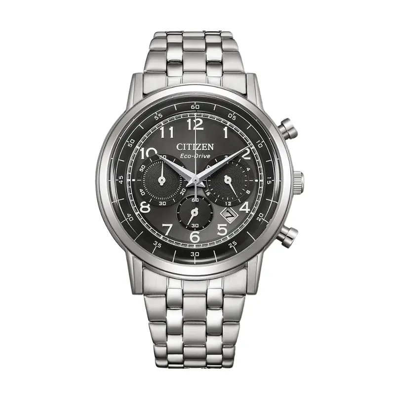 Citizen Eco-Drive Chronograph Ca4630 Series Steel Watch 2