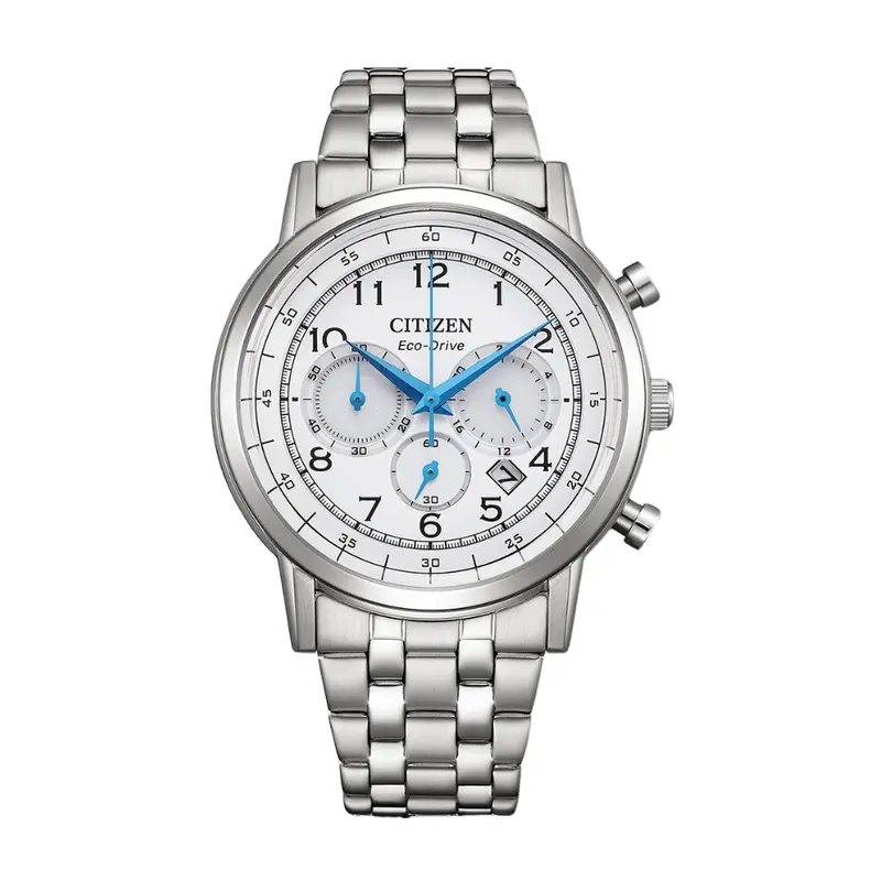 Citizen Eco-Drive Chronograph Ca4630 Series Steel Watch 2