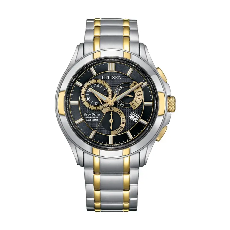 Citizen Eco-Drive Chronograph Silver Stainless Steel Strap Men Watch Bl8164-57E 1