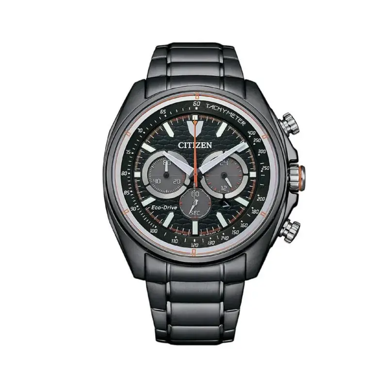 Citizen Eco Drive Chronograph Stainless Steel Strap Men Watch Ca4567-82H 1