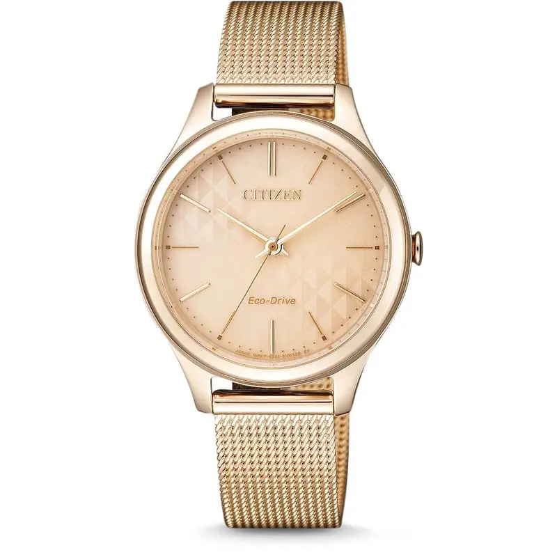 Citizen Eco-Drive Em0503-83X Rose Gold Stainless Steel Women's Watch 1
