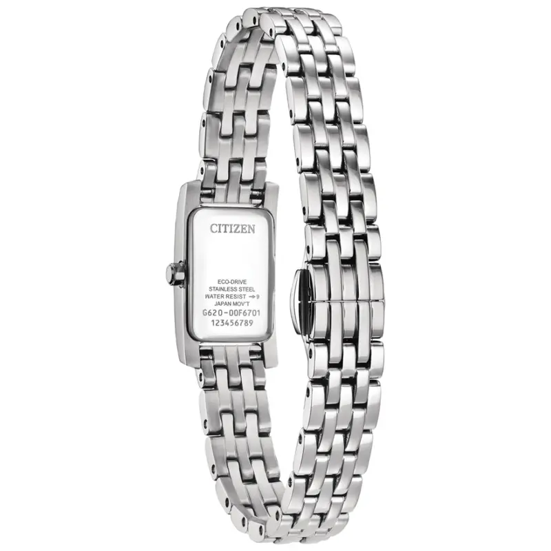 Citizen Eco-Drive L Stainless Steel Strap Women Watch Eg7110-54Y 2
