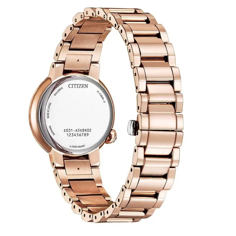 Citizen Eco-Drive Mother Of Pearl Ladies Women's Watch Em0917-81Y 2