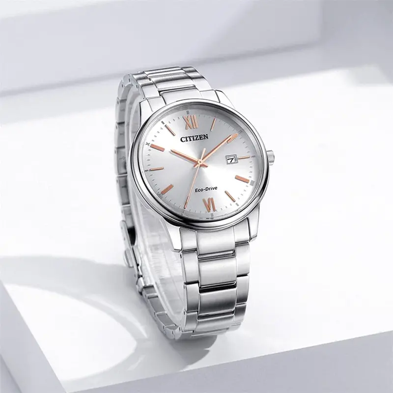 Citizen Eco-Drive Pair Stainless Steel Men Watch Bm6978-77A 1