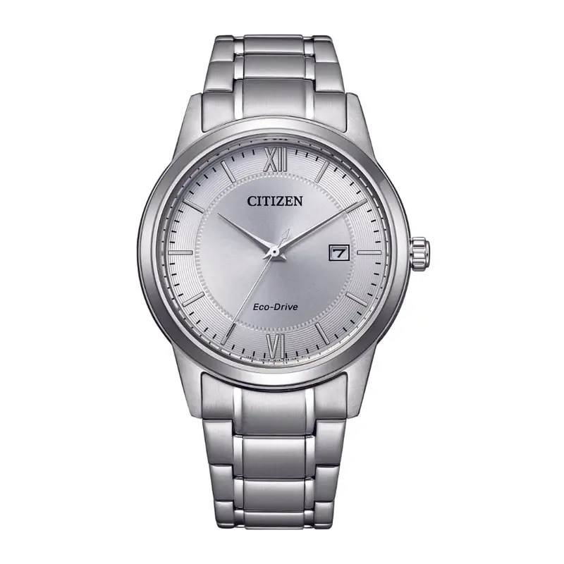 Citizen Eco-Drive Silver Stainless Steel Strap Men Watch Aw1780-84A 1