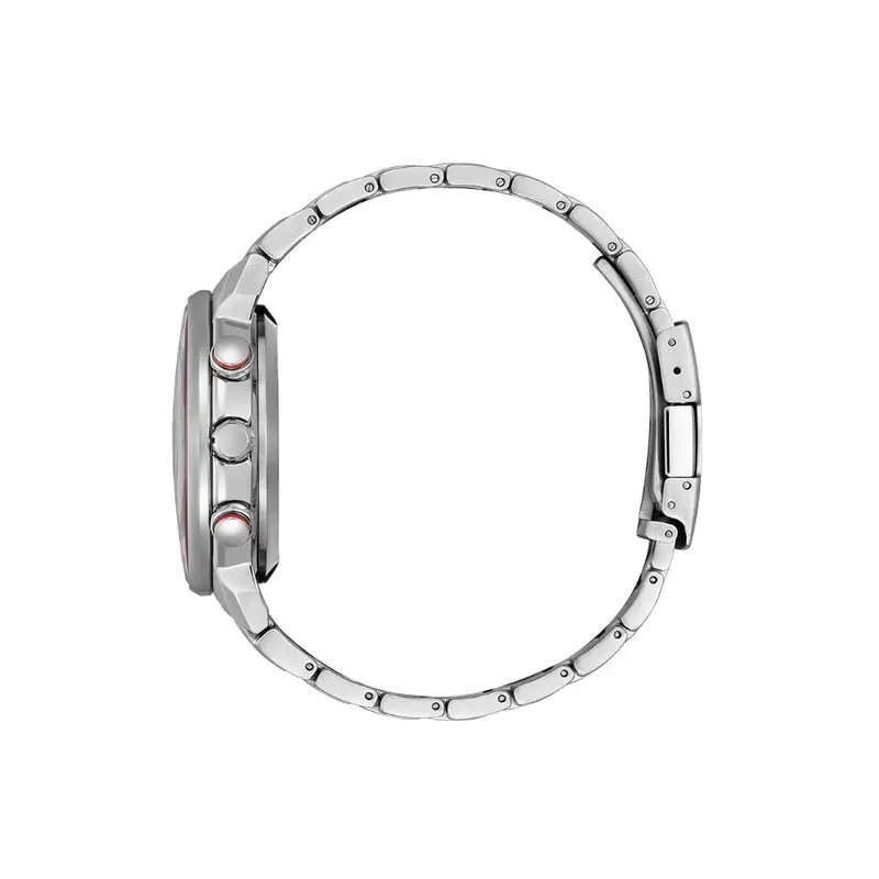 Citizen Eco-Drive Silver Stainless Steel Strap Men Watch Cc3031-51E 2