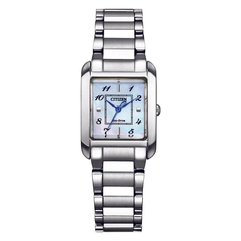 Citizen Eco-Drive Silver Stainless Steel Strap Women Watch Ew5600-87D 1