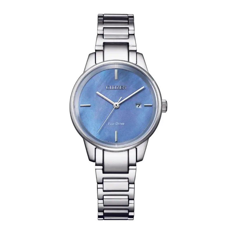 Citizen Eco-Drive Silver Women's Watch Ew2590-85N 1