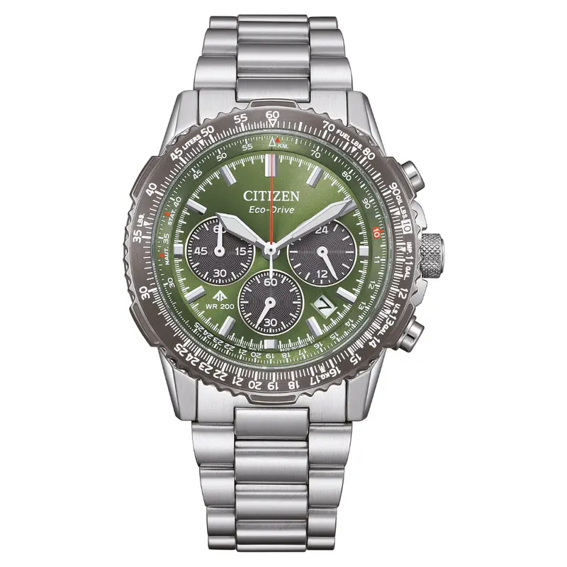 Citizen Eco-Drive Stainless Steel Strap Men Watch Ca4664-60W 2