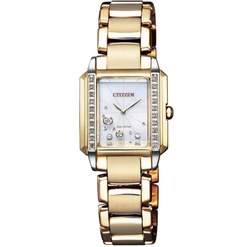 Citizen Eg7069-81D Gold Stainless Steel Women's Watch 1