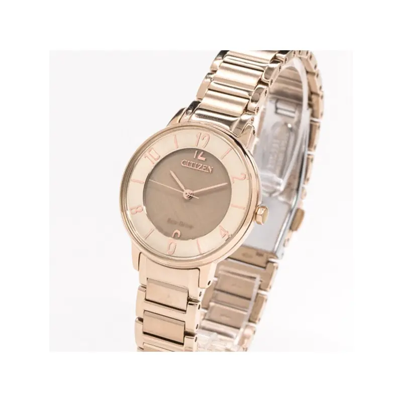 Citizen Em0523-86P Eco-Drive Rose Gold Stainless Steel Women's Watch 2